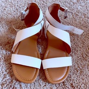 Franco Sarto White Gladiator sandals size 6.5